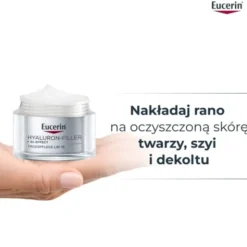 Eucerin Hyaluron-Filler, krem na dzień z kwasem hialuronowym do skóry suchej SPF 15, przeciwzmarszczkowy, 50 ml