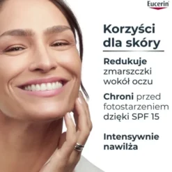 Eucerin Hyaluron-Filler, przeciwzmarszczkowy krem pod oczy z kwasem hialuronowym SPF 15, 15 ml