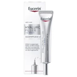 Eucerin Hyaluron-Filler, przeciwzmarszczkowy krem pod oczy z kwasem hialuronowym SPF 15, 15 ml