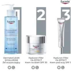 Eucerin Hyaluron-Filler, przeciwzmarszczkowy krem pod oczy z kwasem hialuronowym SPF 15, 15 ml