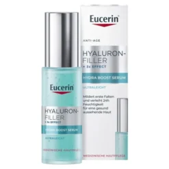 Eucerin Hyaluron-Filler +3x Effect Hydra Boost Serum, ultralekki booster intensywnie nawilżający 24h, 30 ml