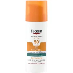 Eucerin Oil Control Dry Touch, żel-krem ochronny SPF 50+, 50 ml