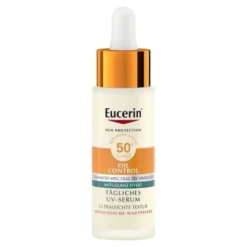 Eucerin Oil Control SPF 50+ Dry Touch, ultralekkie serum ochronne, 30 ml