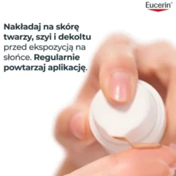 Eucerin Oil Control SPF 50+, żel-krem ochronny barwiący, 50 ml
