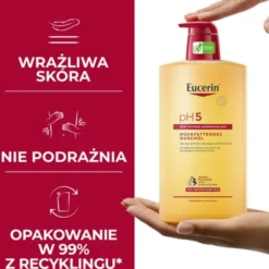 Eucerin pH 5, olejek do mycia, 1000 ml