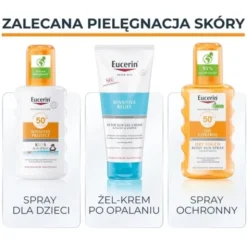Eucerin Sun Oil Control SPF50+ Dry Touch, żel-krem ochronny, 200 ml