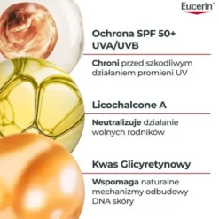 Eucerin Sun Oil Control SPF 50+, transparentny spray ochronny do ciała, 200 ml
