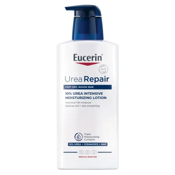 Eucerin UreaRepair PLUS, emulsja do ciała z 10% mocznikiem, do skóry bardzo suchej i szorstkiej, 400 ml