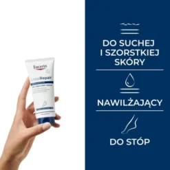 Eucerin UreaRepair PLUS, regenerujący krem do stóp z 10% mocznikiem, do suchych, popękanych stóp, 100 ml