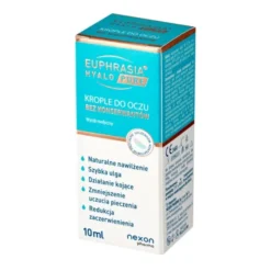 Euphrasia Hyalo Pure, nawilżające krople do oczu, 10 ml