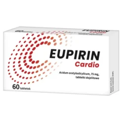 Eupirin Cardio, 75 mg, tabletki dojelitowe, 60 szt.