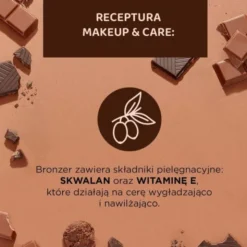 Eveline Choco Glamour, bronzer w kremie, 02, 20 g