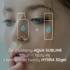 Evree Aqua Sublime, żel micelarny do demakijażu i mycia twarzy, 200 ml