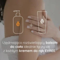 Evree Firming Glow, ujędrniająco rozświetlający balsam do ciała do każdego rodzaju skóry, 300 ml