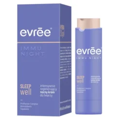 Evree Immu Night SleepWell, krem intensywnie regenerujący, na noc, 45 ml