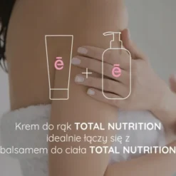Evree Total Nutrition, odżywczy krem do rąk dla skóry suchej i wrażliwej, 75 ml
