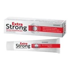 Extra Strong, balsam rozgrzewający, bezzapachowy, 40 g
