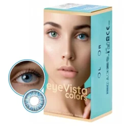EyeVista Colors, miesięczne soczewki kolorowe, True Sappire, 2 szt.