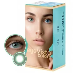 EyeVista Colors, miesięczne soczewki kolorowe, Green, 2 szt.