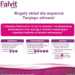 Falvit estro +, tabletki powlekane, 60 szt.