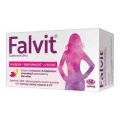 Falvit, tabletki drażowane, 60 szt.