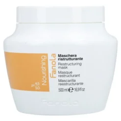 Fanola Nourishing Restructuring Mask, odbudowująca maska do włosów, 500 ml
