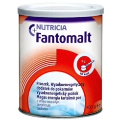 Fantomalt, wysokoenergetyczny dodatek do pokarmów, proszek o smaku neutralnym, 400 g
