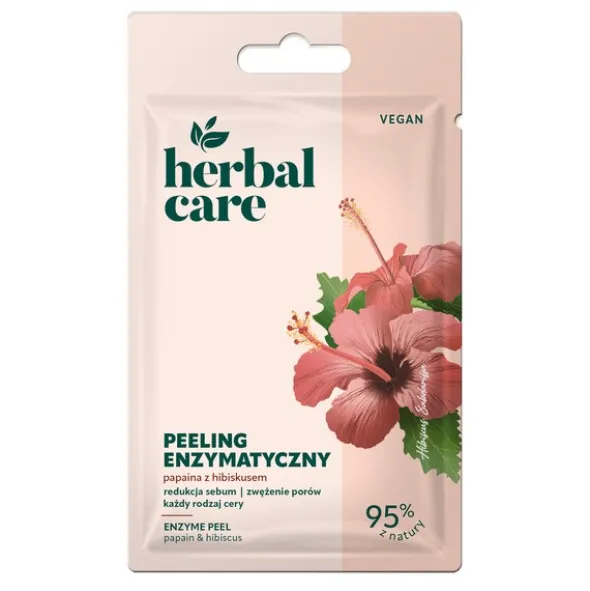 Farmona Herbal Care, peeling enzymatyczny papaina z hibiskusem, 7 g