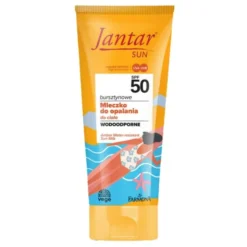 Farmona Jantar Sun, bursztynowe wodoodporne mleczko do opalania SPF 50, 200 ml