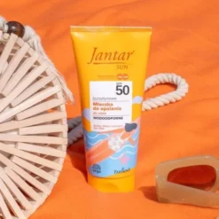 Farmona Jantar Sun, bursztynowe wodoodporne mleczko do opalania SPF 50, 200 ml