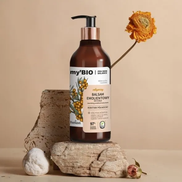 Farmona my'BIO, emolientowy balsam do ciała, 400 ml
