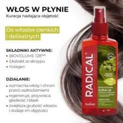 Farmona Radical, kuracja nadająca objętość, do włosów cienkich i delikatnych, 200 ml