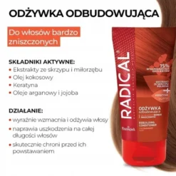 Farmona Radical, Odżywka odbudowująca do włosów bardzo zniszczonych, 150 ml