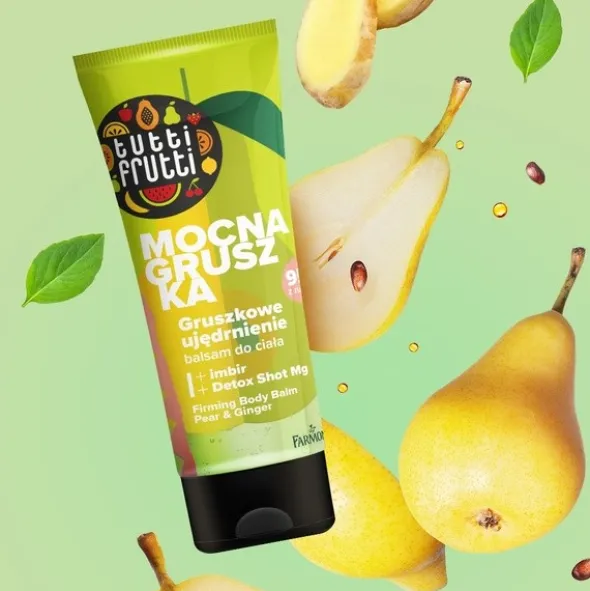Farmona Tutti Frutti, balsam do ciała, gruszkowe ujędrnienie, 200 ml