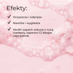 Farmona Tutti Frutti, mleczko do kąpieli i pod prysznic, arbuz nawilżający, 400 ml