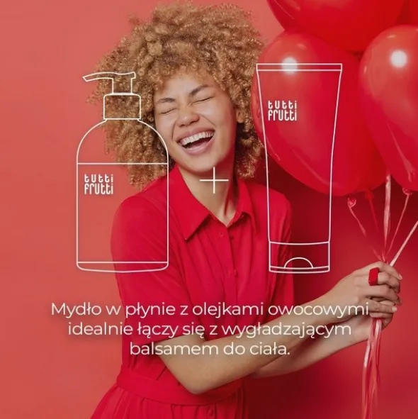 Farmona Tutti Frutti, mydło w płynie, wiśnia wio, 500 ml