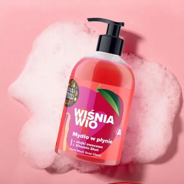 Farmona Tutti Frutti, mydło w płynie, wiśnia wio, 500 ml