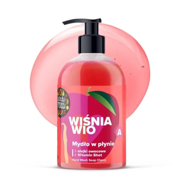 Farmona Tutti Frutti, mydło w płynie, wiśnia wio, 500 ml