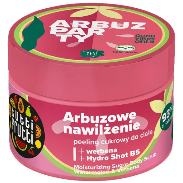 Farmona Tutti Frutti, peeling cukrowy, arbuzowe nawilżenie, 300 g