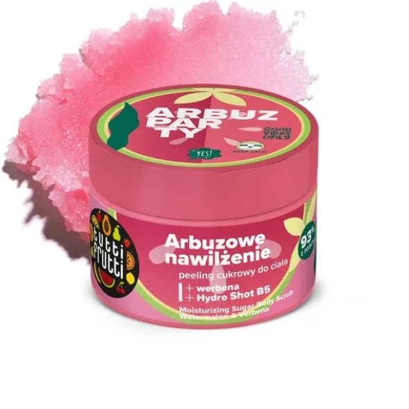 Farmona Tutti Frutti, peeling cukrowy, arbuzowe nawilżenie, 300 g