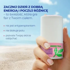 Farmona Tutti Frutti #PowerGreenTea, dezodorant kwasowy AHA, bez soli aluminium, 50 ml