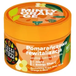 Farmona Tutti Frutti, Rewitalizujący peeling cukrowy, Pomarańcza i Mięta, 300 g