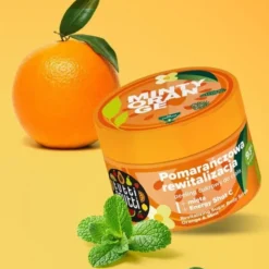 Farmona Tutti Frutti, Rewitalizujący peeling cukrowy, Pomarańcza i Mięta, 300 g
