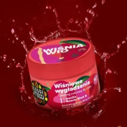 Farmona Tutti Frutti, Wygładzający peeling cukrowy, wiśniowe wygładzenie, 300 g