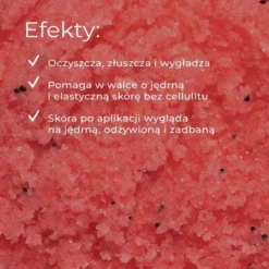 Farmona Tutti Frutti, Wygładzający peeling cukrowy, wiśniowe wygładzenie, 300 g