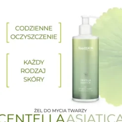 FeedSKIN, żel do mycia twarzy z wąkrotą azjatycką, 300 ml