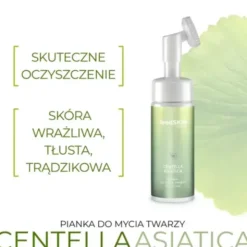 FeedSKIN, pianka do mycia twarzy z wąkrotą azjatycką, 150 ml