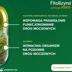Fitolizyna nefrocaps FORTE, kapsułki, 60 szt.