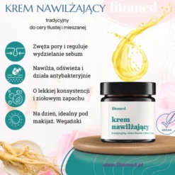 Fitomed, krem nawilżający tradycyjny do cery tłustej i mieszanej, 55 g