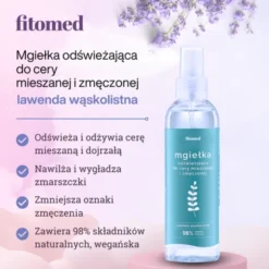 Fitomed, lawendowa mgiełka odświeżająca do cery mieszanej i zmęczonej, 200 g